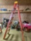 Werner 8' fiberglass extension ladder, 300 lbs capacity. No shipping