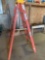 Werner 6' Fiberglass extension stepladder. No shipping