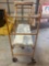 American 4' long scaffold on wheels with locks and extra wood work tray. No shipping