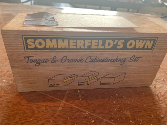 Router tongue and groove Cabinetmaking set