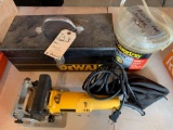 DeWalt DW 682 joiner with case and biscuits. Shipping