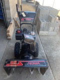 Noma snowthrower, Tecumseh 8 HP, 27'', electric start, dual stage, 6 speed with 2 reverse, no