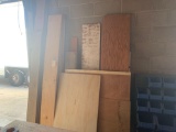 Various sizes of lengths and widths of plywood. No shipping