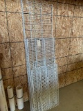 Wire shelving brackets of various lengths. No shipping