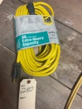 New 50 foot extra - heavy capacity extension cord. Shipping