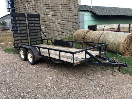 Tandem Axle Utility Trailer