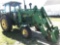 1980 John Deere 4240 2wd Tractor with Hi Lift John Deere 740 Loader
