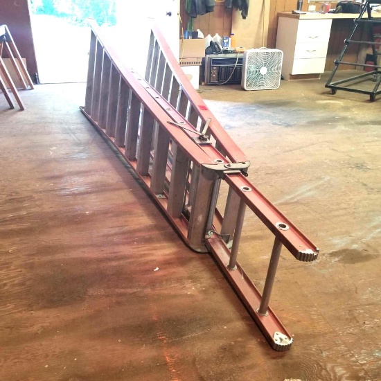 Fiberglass 18' A-Frame Combination Step-Extension Ladder
