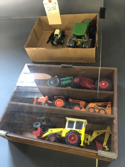 Assortment of Farm Tractors and Skidloader