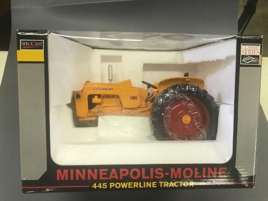 Spec Cast Classic Series 1/16 Minneapolis Moline 445 Powerline Tractor-NIB