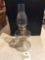 (1) Glass kerosene lamp - good condition!