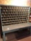 Unique lg. mail-slot organizer w/extra petitions/divides (72'' W x 29'' D x 75'' H) ~ Nice