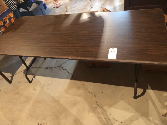 30'' W x 72'' L folding banquet table - No Shipping!