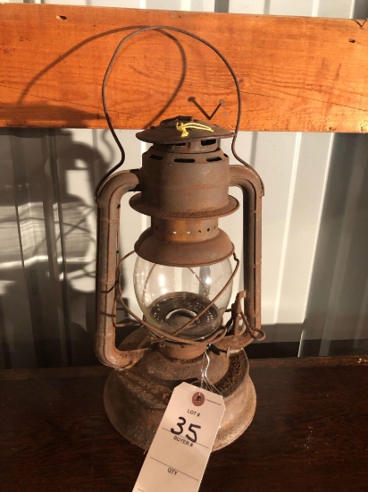 Dietz metal gas lanterns