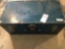 Flat-top metal trunk (30'' W x 15.5'' D x 13'' H) - No Shipping!