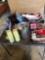 Card table, angel food cake pan, Panasonic telephone, kitchen utensils, and more!