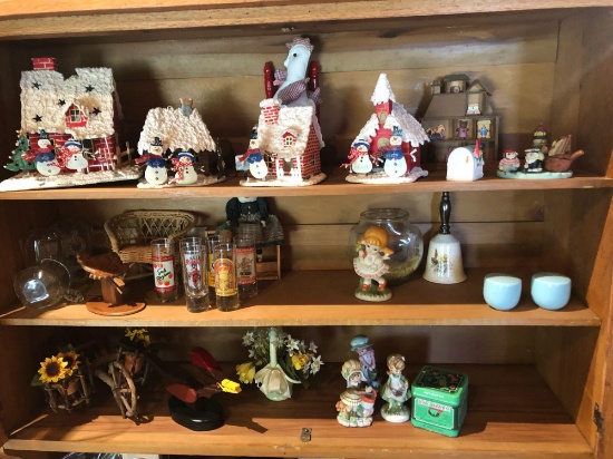 Lighted houses, bells, beer glasses, figurines, and more!