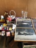 (2) Pictures of U.S. Army aircraft, bud vases, baskets, knick-knacks, and more!