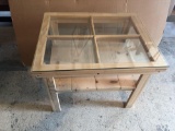 Homemade barn window coffee table (20'' W x 25'' D x 20'' H) ~ Nice Condition. No Shipping!