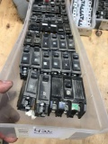 1 tray of breakers