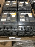 4 used 20 AMP Mitsubishi breakers