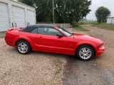 2005 Mustang Convertible Fire Engine Red Only 22064 Miles!!!!