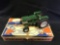 1/16th Scale White American 60 Tractor and Biddy Basketball game