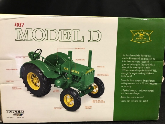 John Deere Model "D" Tractor Heritage Series