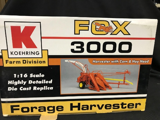 Fox "3000" Pull Type Forage Harvester and Heads