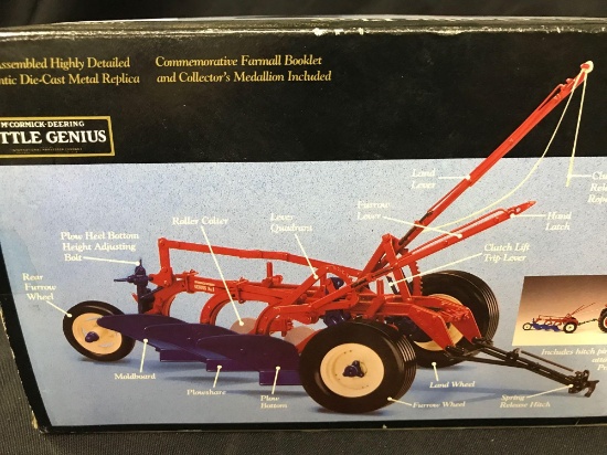 "The Little Genius" Two Bottom Pull Plow Precision Series