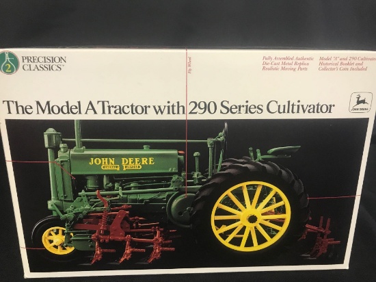 John Deere "A" with "290" Row Crop Cultivator Precision Series