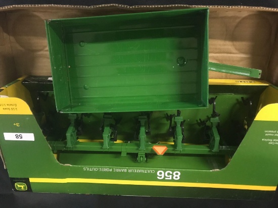 John Deere "856" Row Crop Cultivator and Barge Wagon