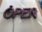 Optima LED lighted OPEN Sign