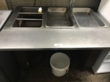 3 bin SS Food Warmer