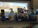 Assortment of cleaning supplies