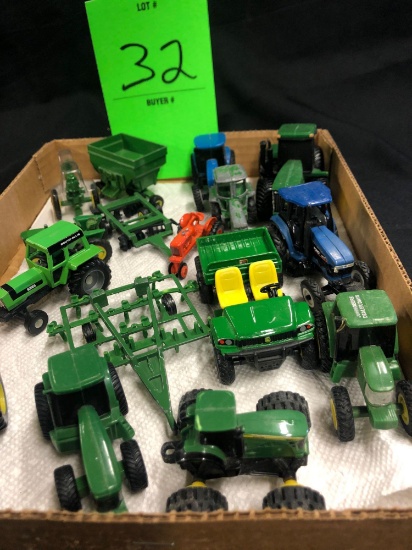 Assortment of 1/64th Scale Farm Toys