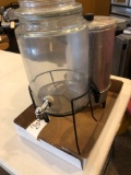 Glass water dispenser, 30 cup coffee maker - NO SHIPPING!