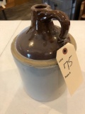 1 gal. brown top crock jug- Good Condition!