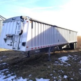 2008 Jetco Grain Trailer, 42', Tandem Axle, Roll Tarp