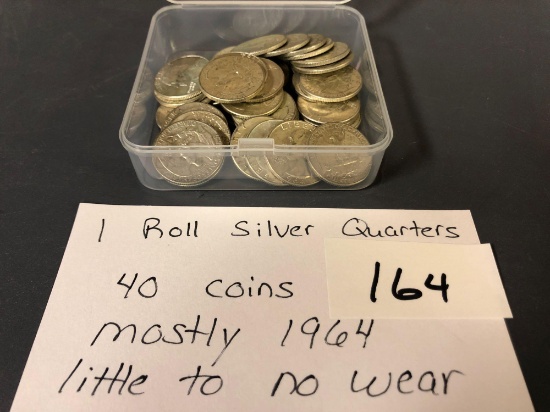 (1) Roll of Silver Quarters