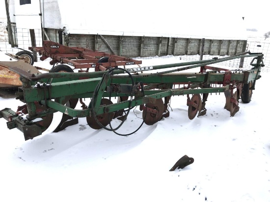 Oliver 548 Plow with Buster Bar