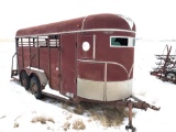 6' x 16' Livestock Bumper HItch Trailer