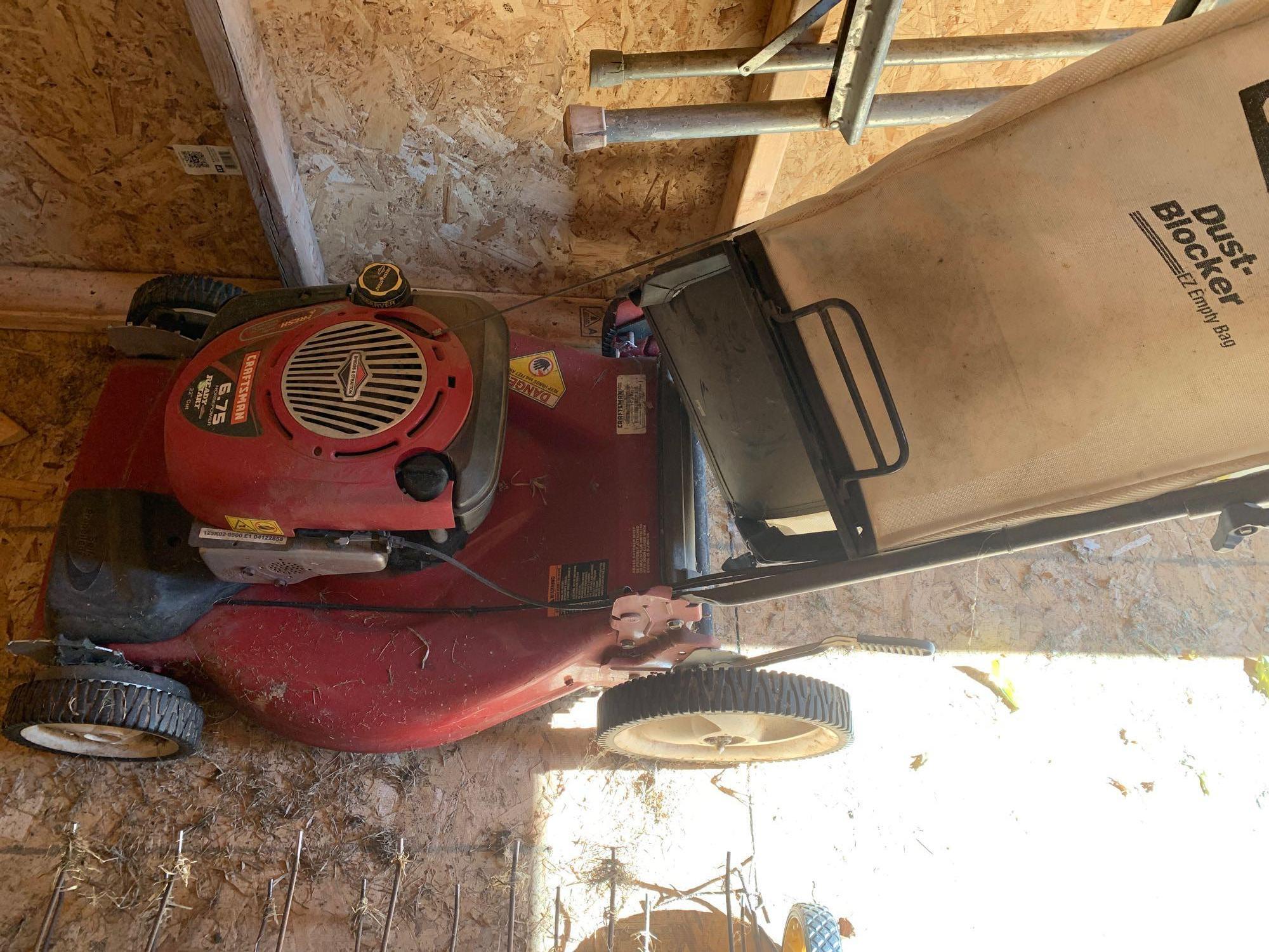 Craftsman 6.75 self propelled lawn mower sale