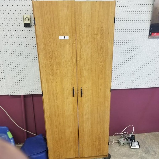 DOUBLE DOOR SHELF CABINET