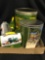 Assortment of John Deere Tins and Childs Lunch Pails