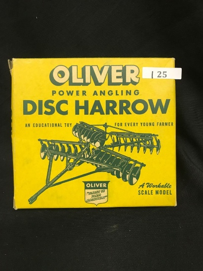 Oliver Power Angling Disc Harrow in Box- Blades missing