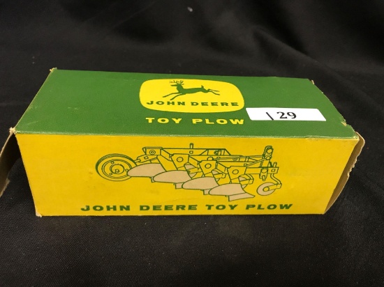 1/16 Scale John Deere Toy Plow in Box