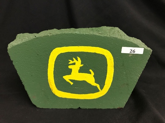 John Deere Painted Block