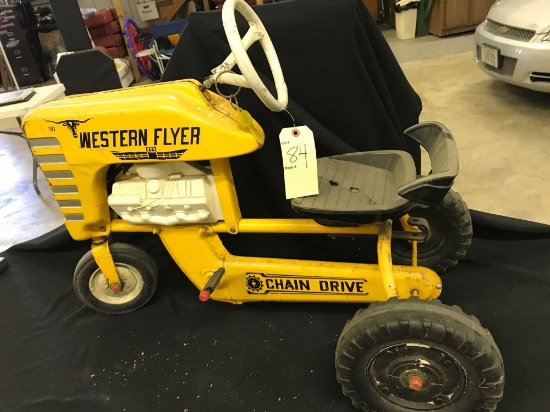 Western Flyer Chain Drive Pedal Tractor