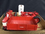 Farmall F-20 and 350 Tractors and Barge Wagon 1/16th
